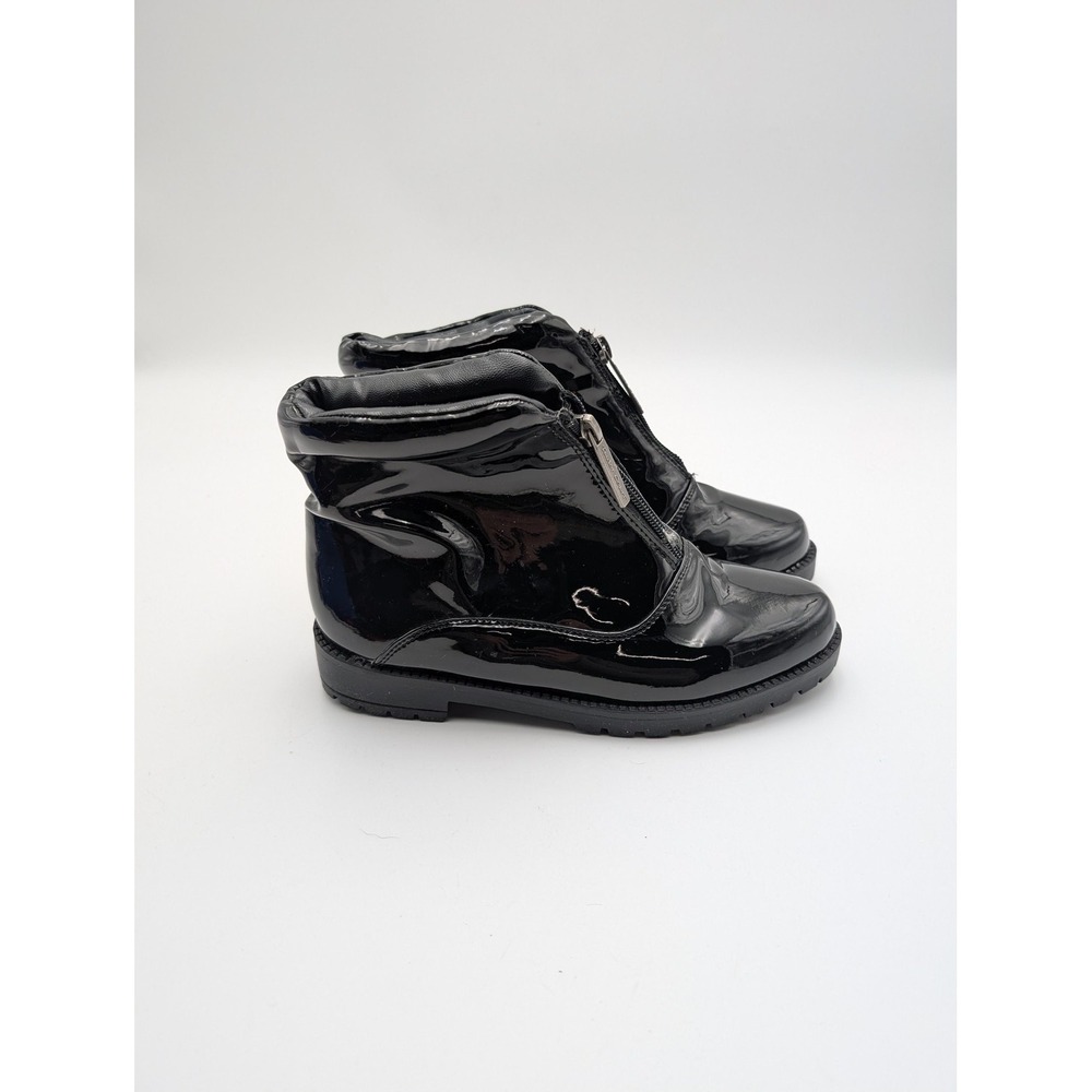 Tudor Court‎ Snow Boots Womens Size 6 Black Faux Fur Lined Ankle Winter Shoes